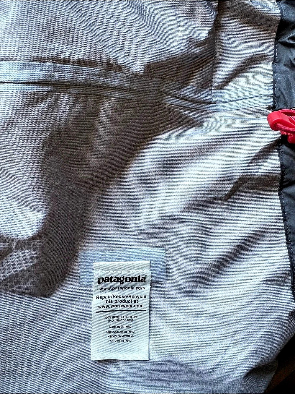 Patagonia Torrentshell 3L Jacket Men's Red & Gray Rain Jacket XL - Picture 5 of 11